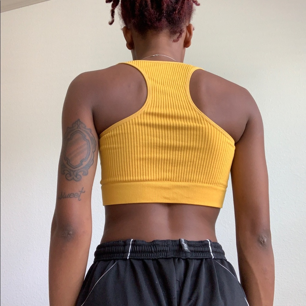 SOLD ON DEPOP Urban Outfitters Ribbed Bralette - Picture 3 of 3